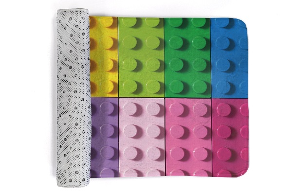 Prostirka Šarene kocke slične LEGO-u