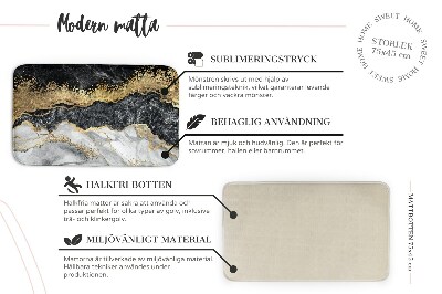 Prostirka Cvijeće u nizu