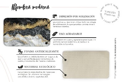 Prostirka Geometrijski uzorci i etnički simboli