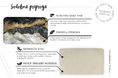 Prostirka Geometrijski uzorci i etnički simboli