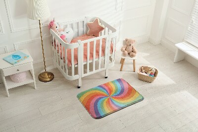 Moderni tepih Šarena spirala