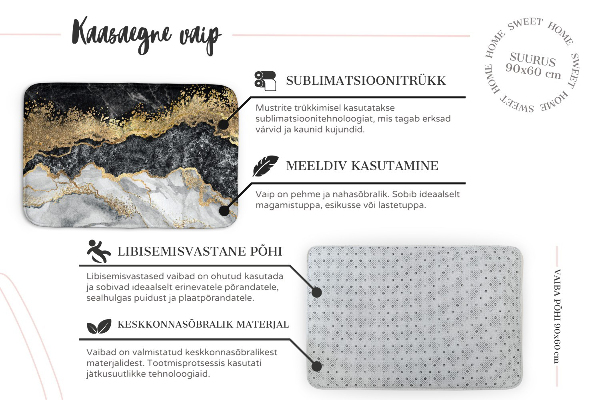 Moderni tepih Geometrijski astečki uzorak