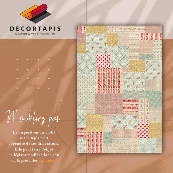 Vinil tepih Šareni patchwork