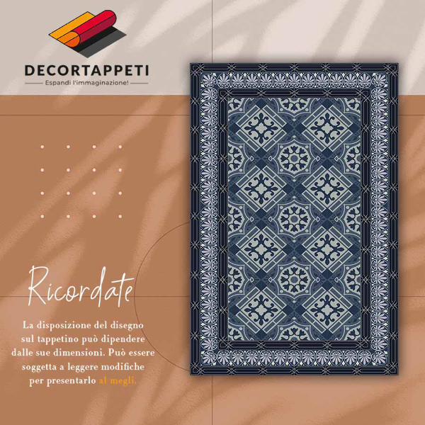 Vinil mat Mornarsko plava talavera