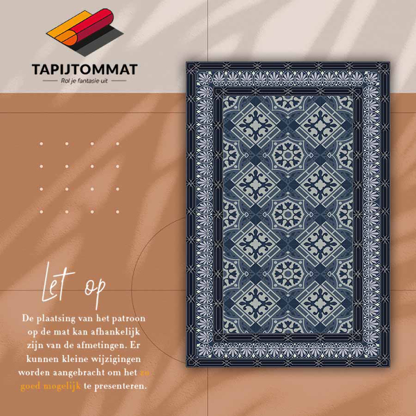 Vinil mat Mornarsko plava talavera