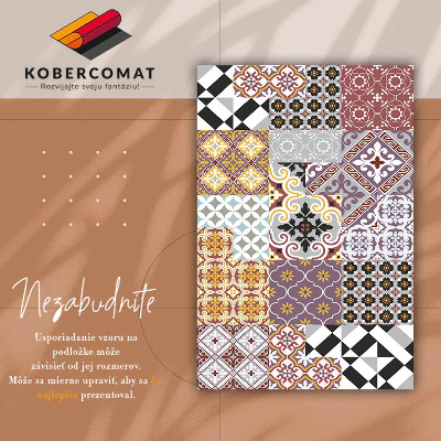 Vinil tepih Popločana mješavina