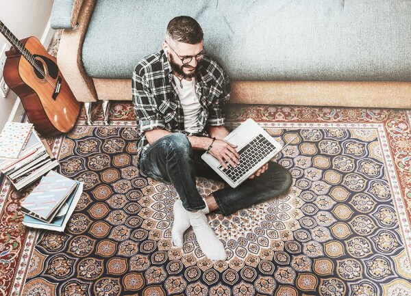 Vinil tepih Očaravajuća mandala