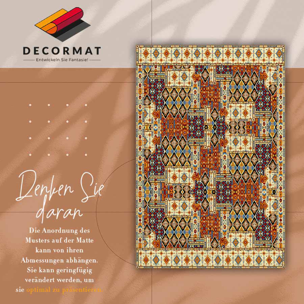 Vinil mat Geometrijski patchwork