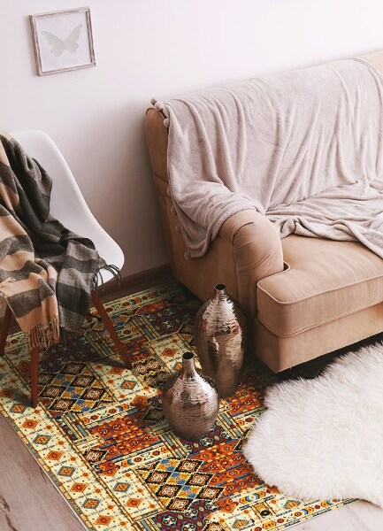 Vinil mat Geometrijski patchwork