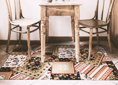 Vinil tepih Kaotičan patchwork