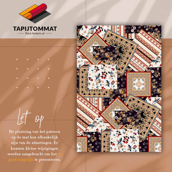 Vinil tepih Kaotičan patchwork