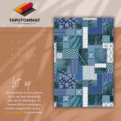 Vinilni tepih Tropski patchwork