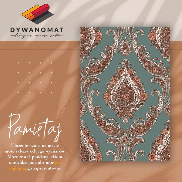Vinil mat Vintage paisley