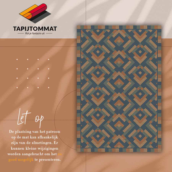 Vinil mat Astečka geometrija
