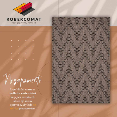 Vinil mat Chevron cik-cak