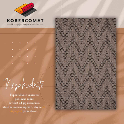 Vinil mat Chevron cik-cak