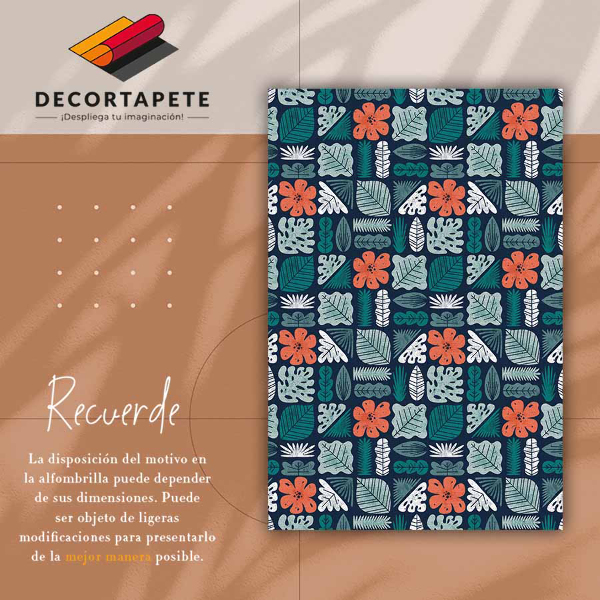 Vinil tepih Geometrijsko cvijeće