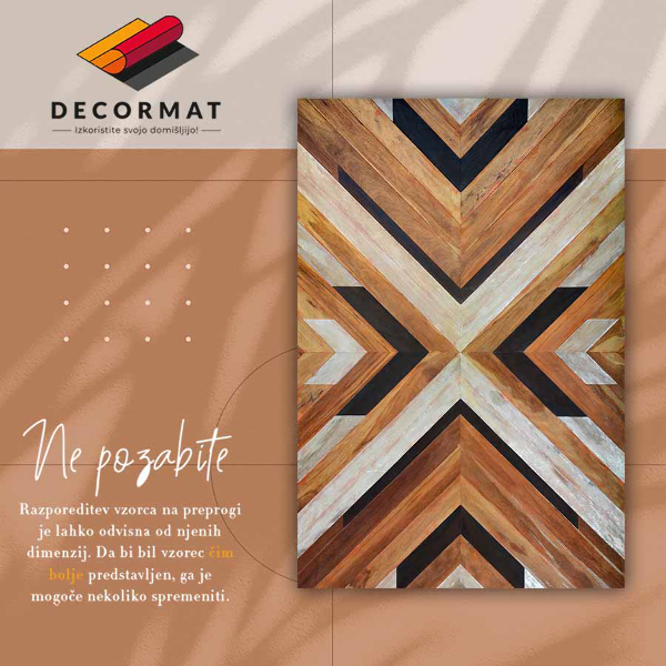 Vinil tepih Parket riblja kost