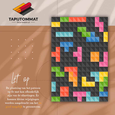 Vinil tepih Tetris kocke