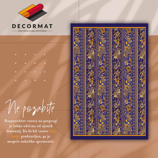 Vinilni tepih Vintage Paisley