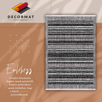 Vinil tepih Crne pruge