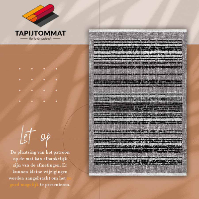 Vinil tepih Crne pruge