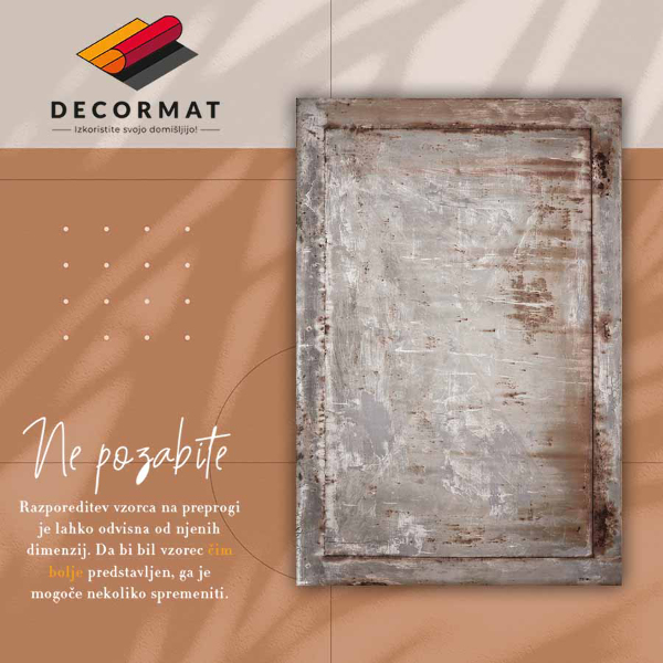 Vinil tepih Hrđavi lim