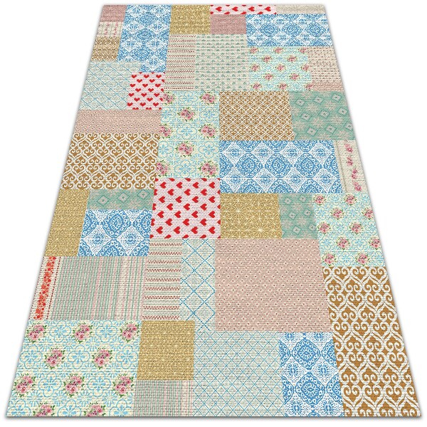 Vinil mat Patchwork razni komadi