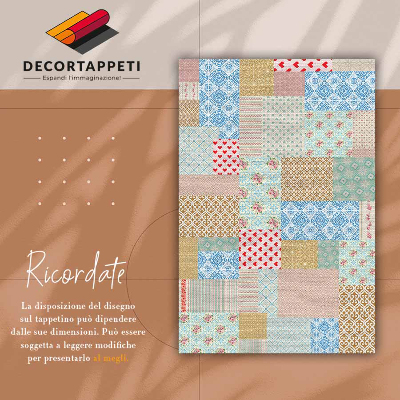 Vinil mat Patchwork razni komadi