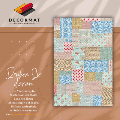 Vinil mat Patchwork razni komadi