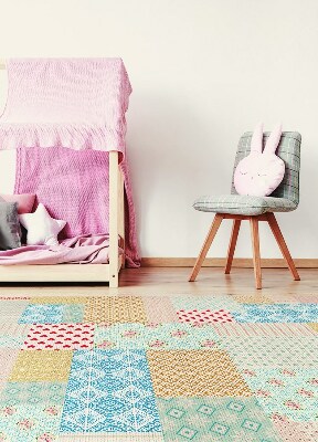 Vinil mat Patchwork razni komadi