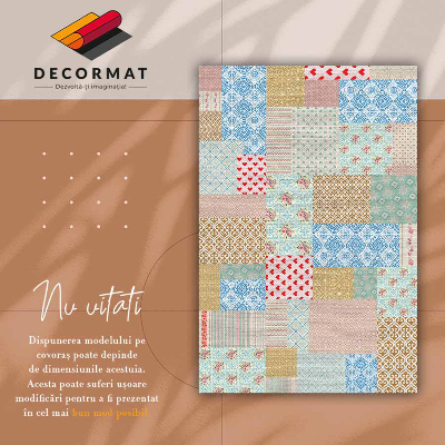 Vinil mat Patchwork razni komadi