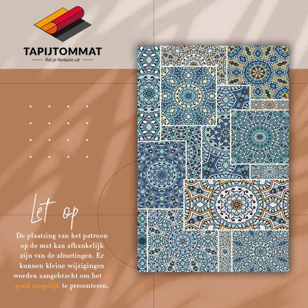 Vinil mat Mandala patchwork