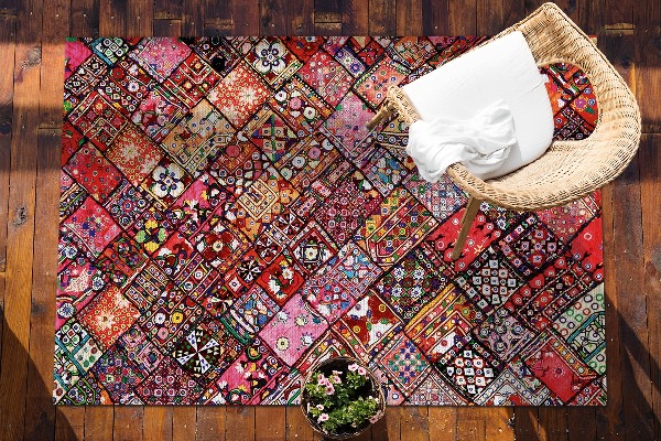 Tepih za terasu Patchwork mozaik