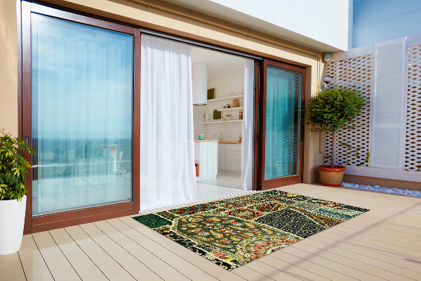 Tepih za balkon Patchwork u turskom stilu