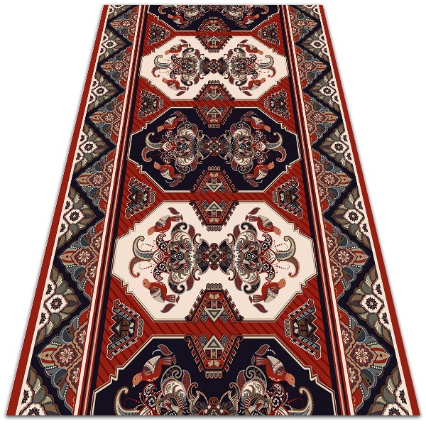 Tepih za vanjsku upotrebu Vintage perzijski uzorak