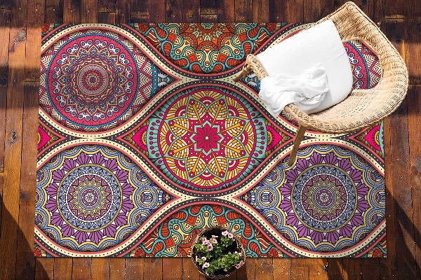 Tepih za terasu Šarena mandala