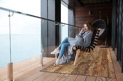 Tepih za terasu Kratke daske