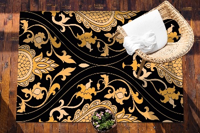 Vanjski tepih Zlatni damast