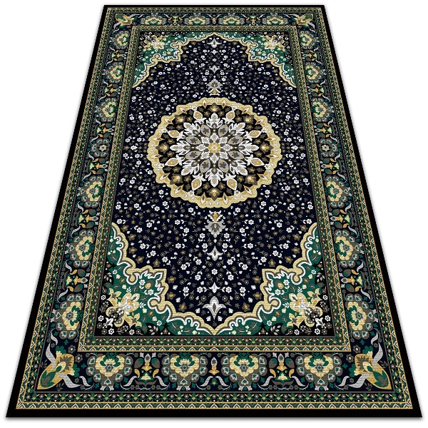 Vanjski tepih Zlatna mandala