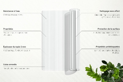 Mekano staklo za stol