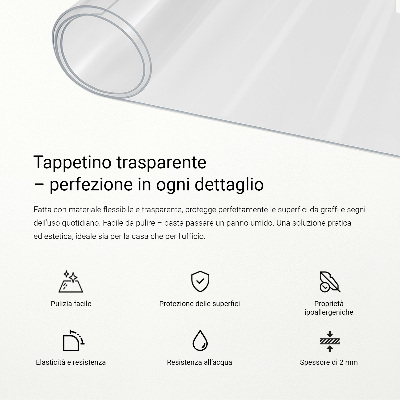 Mekano staklo za stol