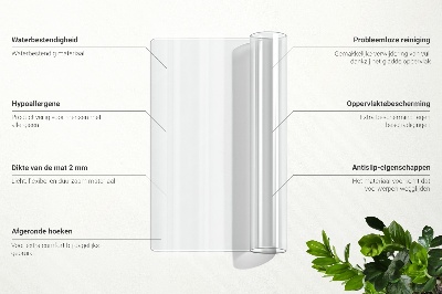 Mekano staklo za stol
