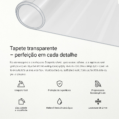 Mekano staklo za stol