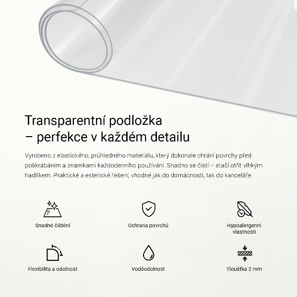 Mekano staklo prozirno