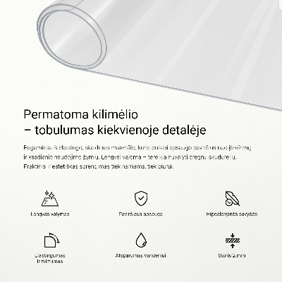 Mekano staklo prozirno