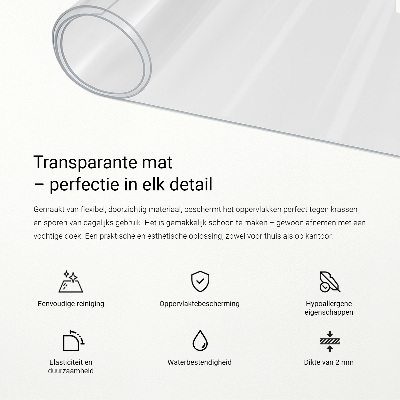 Mekano staklo prozirno