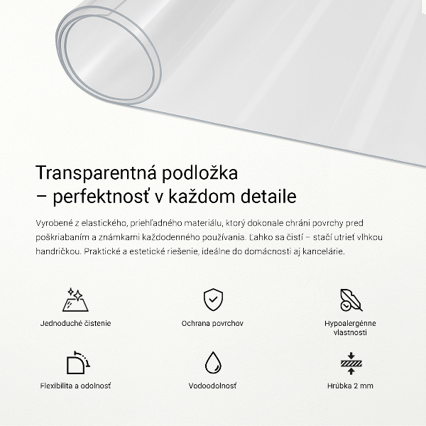 Mekano staklo prozirno