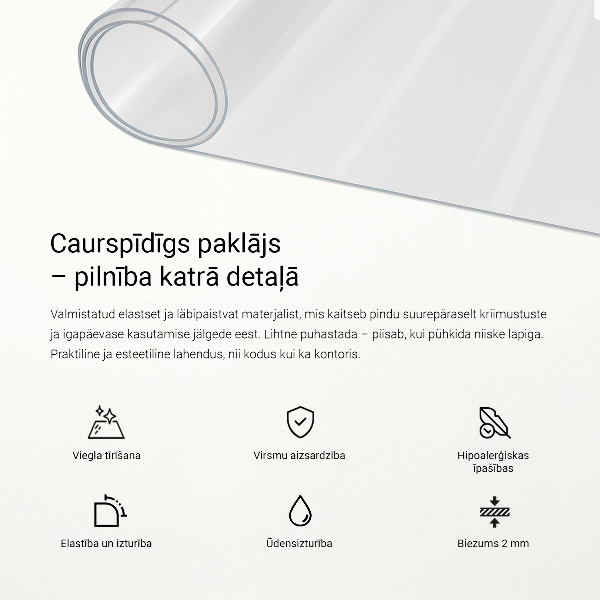 Mekano staklo prozirno