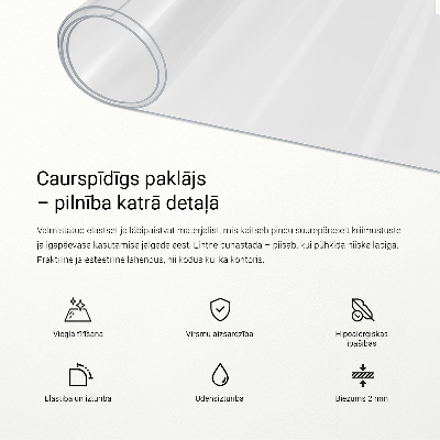 Mekano staklo prozirno